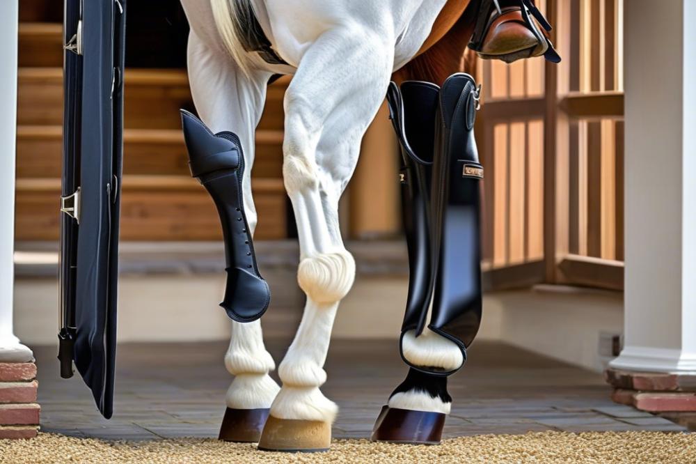 best-dressage-boots-for-horses