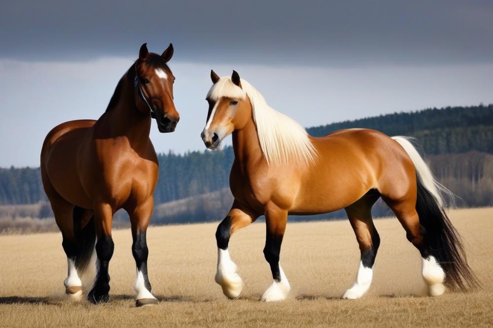 haflinger-vs-percheron