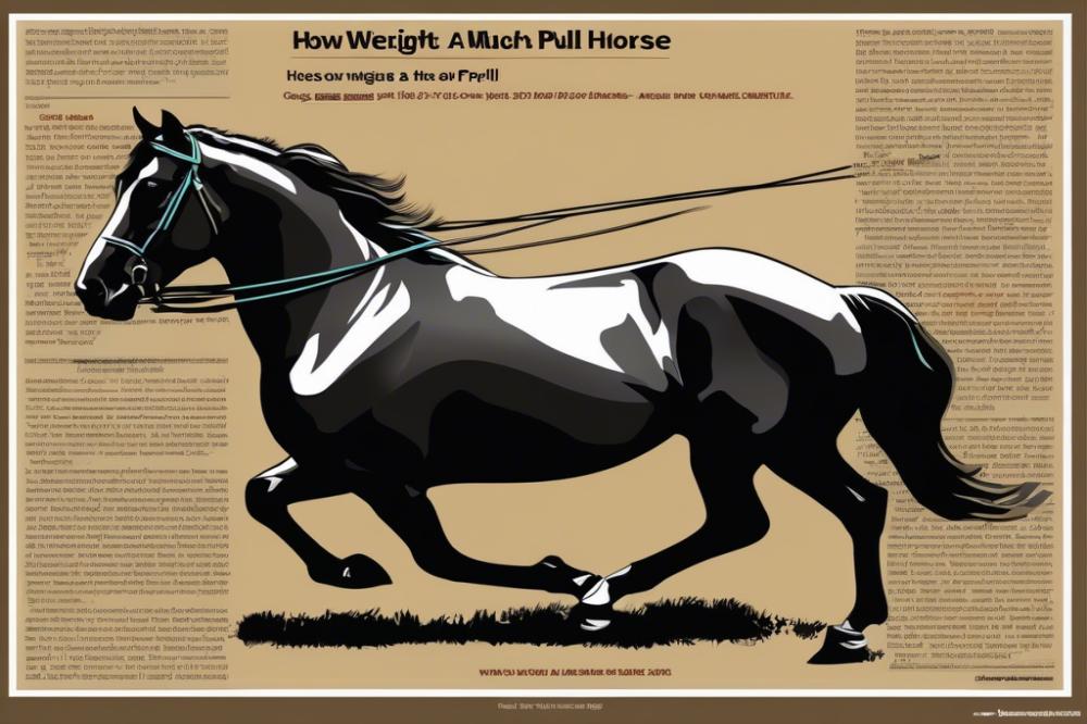 how-much-weight-can-a-horse-pull