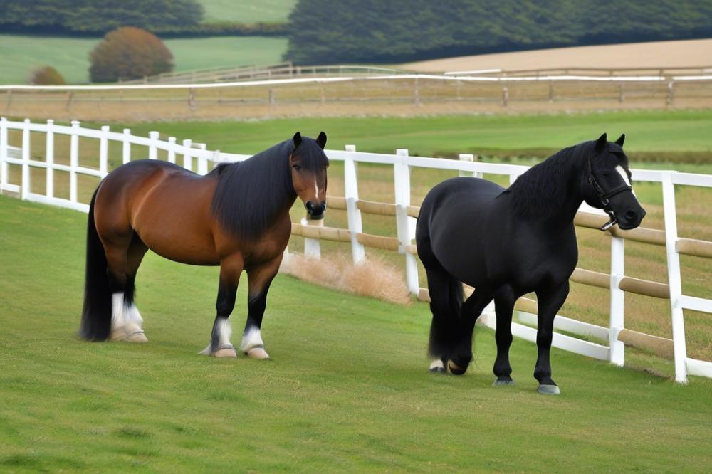 welsh-ponies-vs-percheron